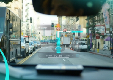 თქვენი მობილურის ეკრანი მანქანის საქარე მინაზე - EyeDrive