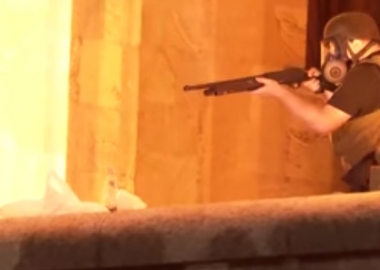 საქართველო, შემჭიდროვებული რუსთაველის გამზირზე