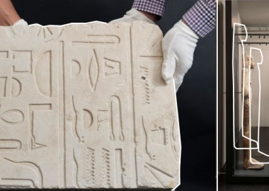 მამაკაცმა ცურვის დროს 3400 წლის ეგვიპტური ქვის ღუზა აღმოაჩინა