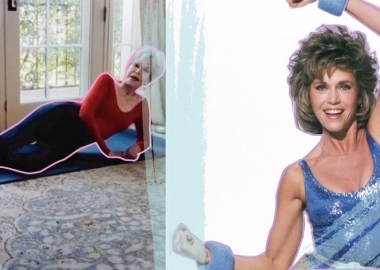 82 წლის ჯეინ ფონდამ თვითიზოლაციიდან TikTOK-ზე აერობიკის საკულტო გაკვეთილები განაახლა