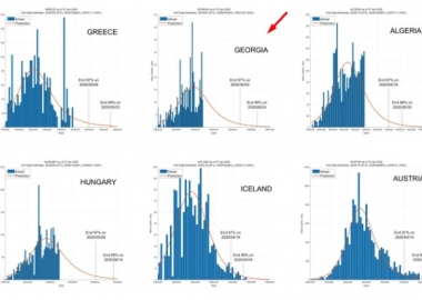 პანდემიის საპროგნოზო ვებსაიტი COVID-19 დასასრულად საქართველოში 6 ივნისს ასახელებს