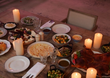 სტამბას საახალწლო სუფრა თქვენს სახლში