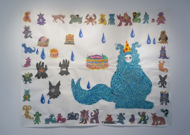 სალომე ჯოხაძის პირველი სოლო შოუ „იმედია სწორად ვსუნთქავ“ გალერეა 4710-ში