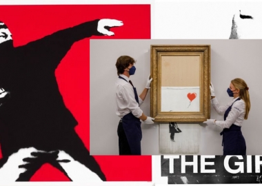 როგორ იქცა ბენქსის „გოგონა ბუშტით“ 21-ე საუკუნის ხელოვნების ხატად