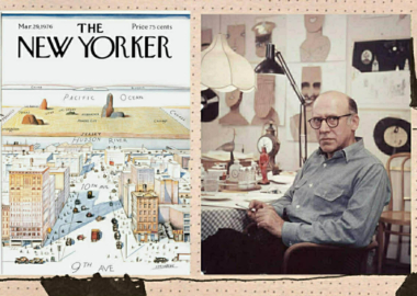 სამყარო ნიუ-იორკელის თვალით: სოლ სტაინბერგის გენიალური ილუსტრაცია